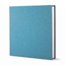 Nagy öntapadós fényképalbum scrapbookhoz 28 x 27 cm Vászon borítóval Átlátszó védőfóliával Különböző méretű fényképekhez 5