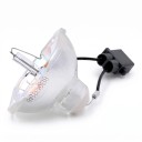 Náhradná lampa do projektora Epson 230 W Holá výbojka bez modulu Sklenený reflektor a čierny konektor Na výmenu pôvodnej lampy v projektore 1