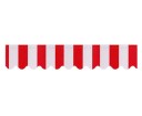 Náhradní Banner pro Obchod Vodotěsná Látková Páska 445 x 25 cm Sluneční Clona Markýza Stínění Výlohy a Předzahrádky Restaurace 6