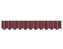 Náhradní Banner Pro Obchod Vodotěsná Sluneční Clona Látková Páska 550 x 25 cm Markýza Stínění Výlohy a Vchodu Prodejny Restaurace 2