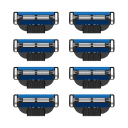 Náhradní holicí hlavice 8 ks Náhradní čepel k holícímu strojku Třívrstvá čepel 2