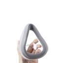Náhradní maska kompatibilní s AirFit F20 s měkkou paměťovou pěnou velikost L šedá přes nos i ústa na masku CPAP pro dospělé při spánku 2