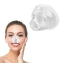 Náhradní nosní maska kompatibilní s AirFit N20 a AirTouch N20 velikost L 7 x 5 cm z měkkého silikonu průhledná na masku CPAP 1
