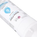 Náhradní vodní filtr do lednice kompatibilní s ADQ747935 Životnost 6 měsíců Válcová kartuše se dvěma těsnicími kroužky Bílá barva 3