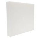 Náhradní výplň do sedáku 40 x 40 x 7,5 cm paměťová pěna polyuretan tlustá pohodlná vložka silný komfortní podsedák do křesla na židli 1