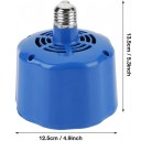 Nahřívací lampa pro malá zvířata s LED světlem a třístupňovým spínačem 13,5 x 12,5 cm 100-300W 220V modrá pro kuřata, plazy a křečky 3