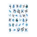 Nail Stickers P3351 9