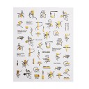 Nail Stickers P3352 8