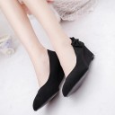 Naisten ballerinat rusetilla A608 2