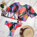 Naisten bikini ja crop toppi P1291 3