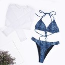 Naisten bikini ja crop toppi P349 6