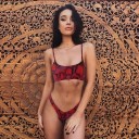Naisten bikini käärmeennahkakuviolla 2