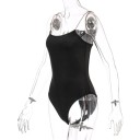 Naisten body kapeilla olkahihnoilla B695 3