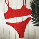 Naisten brasilialainen neulottu bikini J3266 3