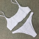 Naisten brasilialainen neulottu bikini J3266 11