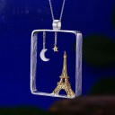 Naisten Eiffel-torni-riipus 1