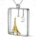 Naisten Eiffel-torni-riipus 3