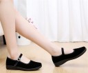 Naisten elegantit ballerinat soljella - Musta 5