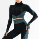 Naisten fitness-crop-toppi P1695 4