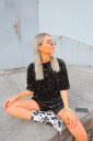 Naisten glitter-t-paita A204 2