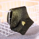 Naisten glittersukat sydämellä 9