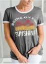 Naisten kesäinen T-paita B318 4