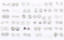 Naisten korvakorut 36 paria C1081 10