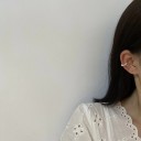 Naisten korvakorut helmillä 4