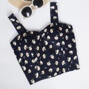Naisten kuviollinen crop-toppi 18
