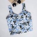 Naisten kuviollinen crop-toppi 19