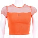 Naisten kuviollinen crop toppi A1222 3