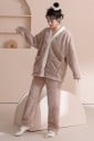 Naisten lämmin pyjama P3153 9