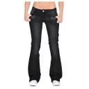Naisten leveälahkeiset farkut A201 1