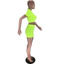 Naisten lyhyt toppi ja shortsit B1125 2