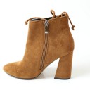 Naisten mokkanahkaiset korkokengät J3229 26