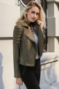Naisten nahkatakki Irene 5