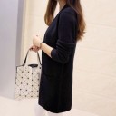 Naisten neuletakki taskuilla A2944 1