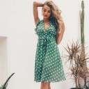 Naisten pilkullinen mekko A2682 3