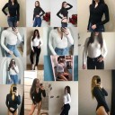 Naisten pitkähihainen body B677 4