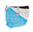 Naisten pitsialushousut - 3 kpl. 4