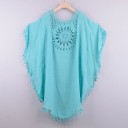Naisten poncho P474 6