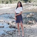 Naisten printti-t-paita A1086 2