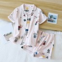 Naisten pyjama P2643 4