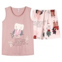 Naisten pyjama P2669 4