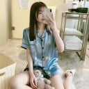 Naisten pyjama P2753 3