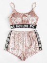 Naisten pyjama P2925 2