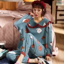 Naisten pyjama P3107 2