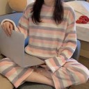 Naisten pyjama P3123 6