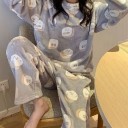 Naisten pyjama P3123 8