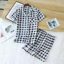 Naisten ruudullinen pyjama P2591 1